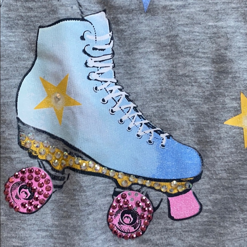 Super soft roller skates tee shirt dress - Picture 3 of 7